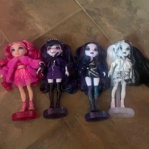 Rainbow High Dolls Lot of 4
